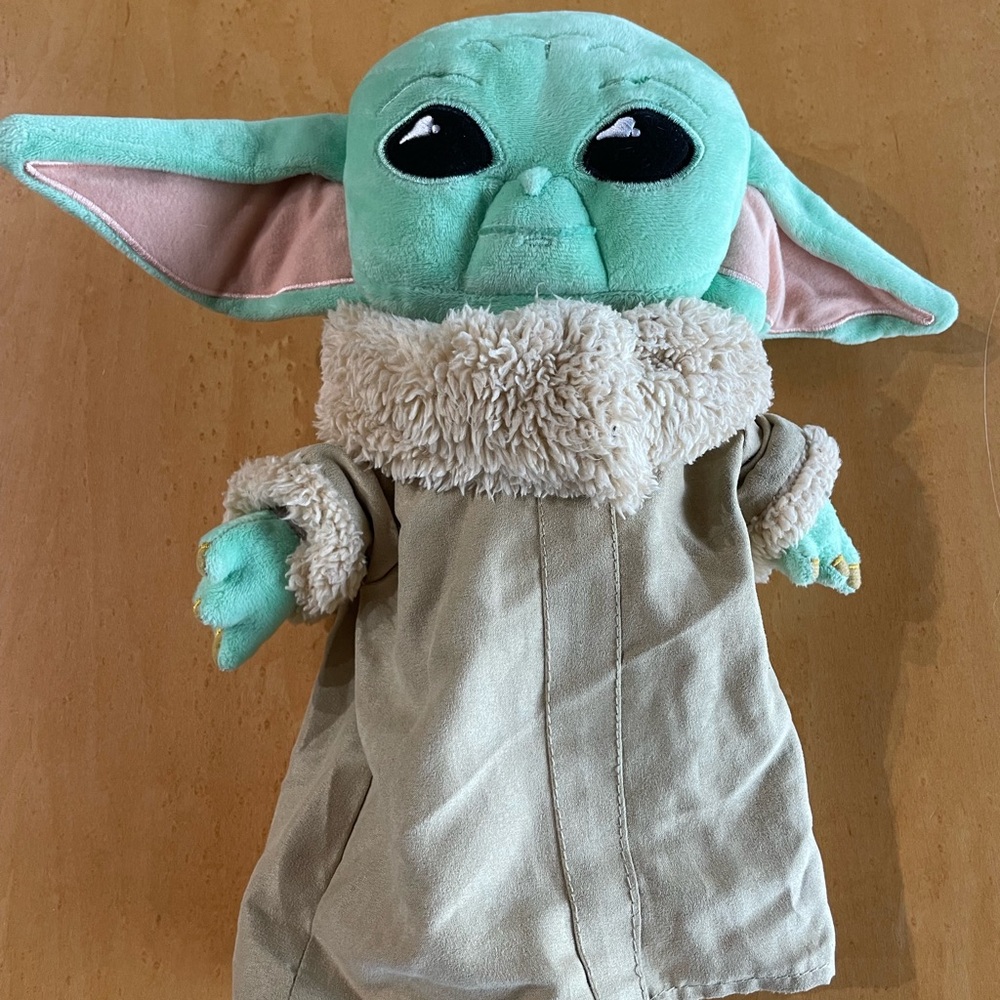 13” tall Yoda Stuffed Toy, Soft And Excellent Condition, Star Wars